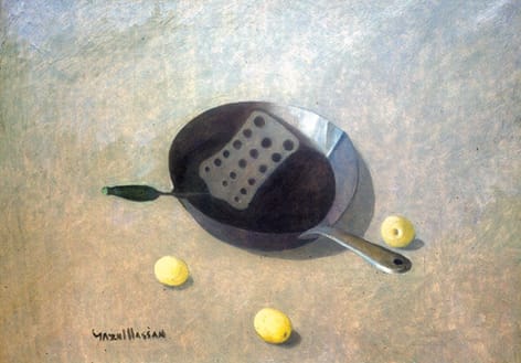 Frying Pan with Lemons, 1969 by Ijaz ul Hassan