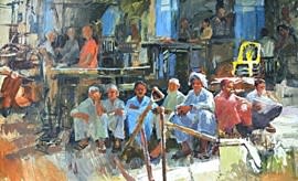 Ready To Work Artist by Durre Wasim