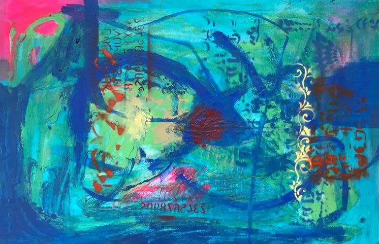 Identity Painting by Samina Zaheer