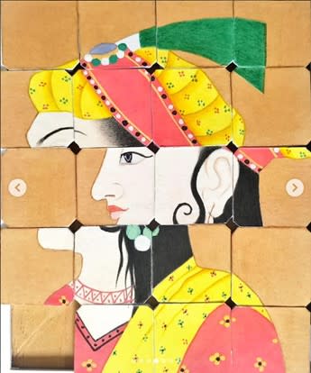Mughal Miniature Portraits, 2024 by Amjad Ali Talpur
