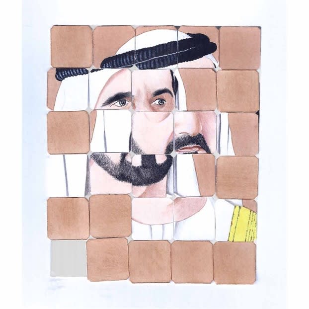 Sheikh Mohammed bin Rashid Al Maktoum, 2024 by Amjad Ali Talpur