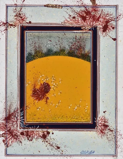 Other Side Story, 2023 by Imran Qureshi