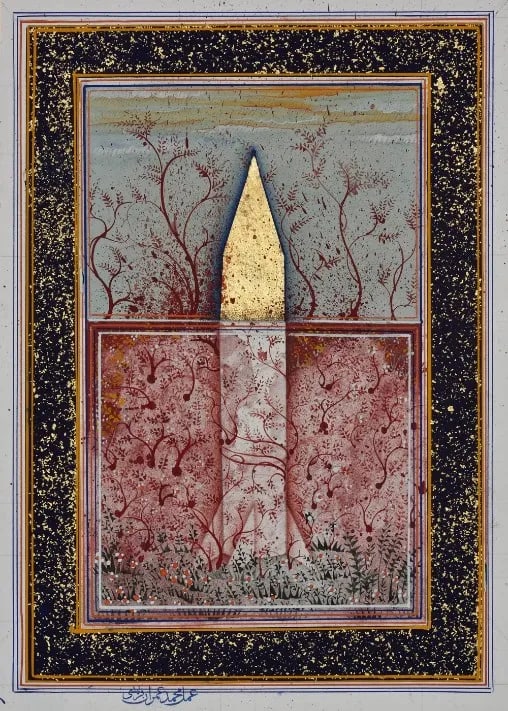 Threatened, 2023 by Imran Qureshi