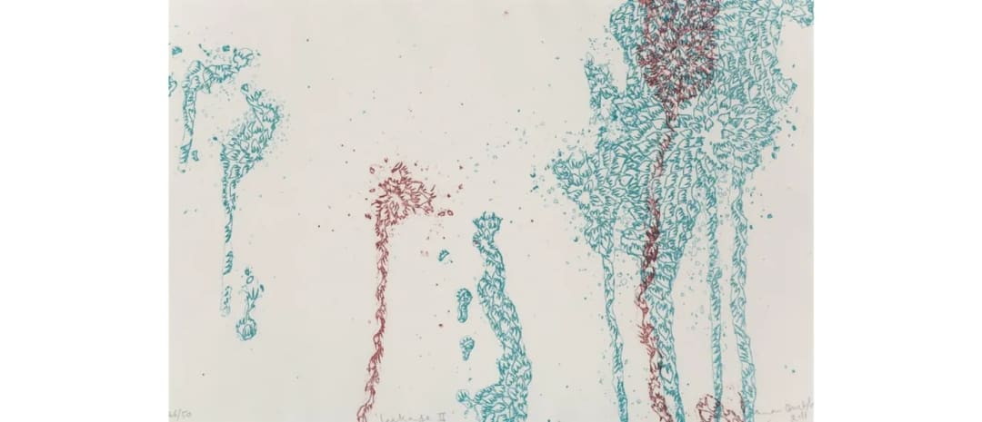 Leakage II, 2011 by Imran Qureshi