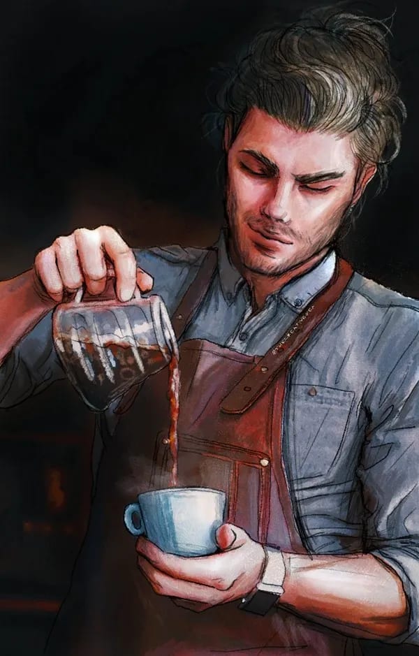 Barista by Saleha Kamran