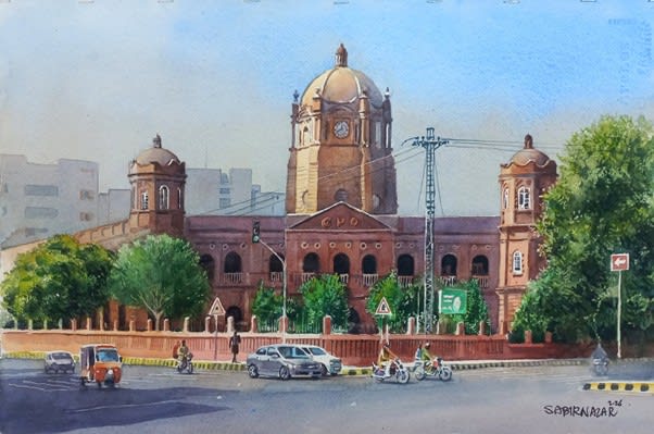 GPO, The Mall by Sabir Nazar