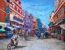 Old Food street by Sadia Zaib