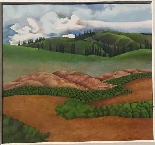 Landscape, 2023 by Safa Mustafa