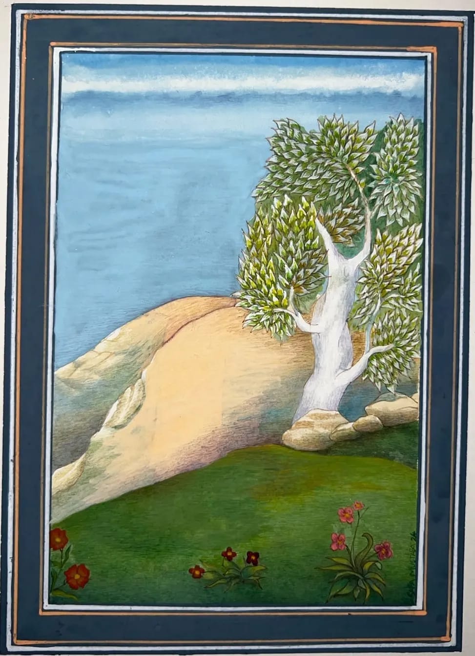 Canvas of Tranquility, 2026 by Safa Mustafa