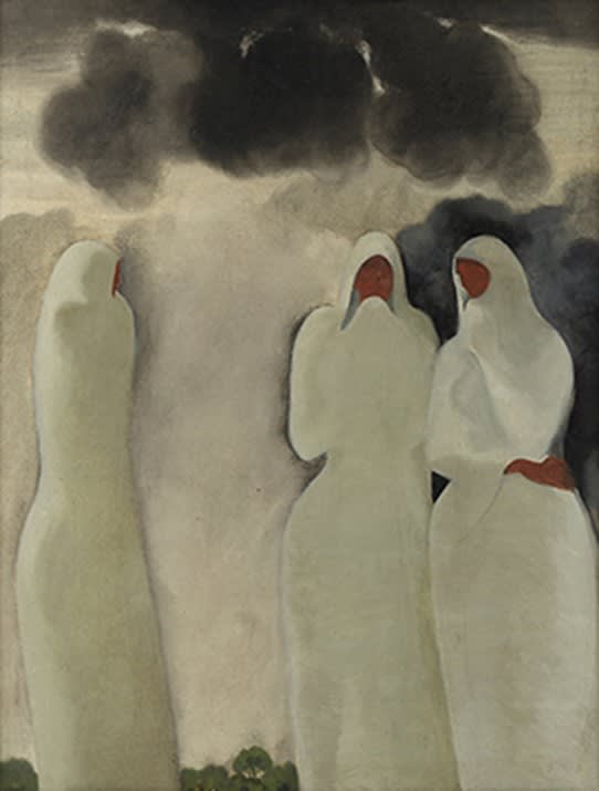 Shrouded Woman