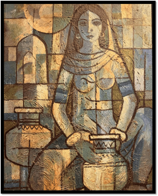 Lady with a Pitcher