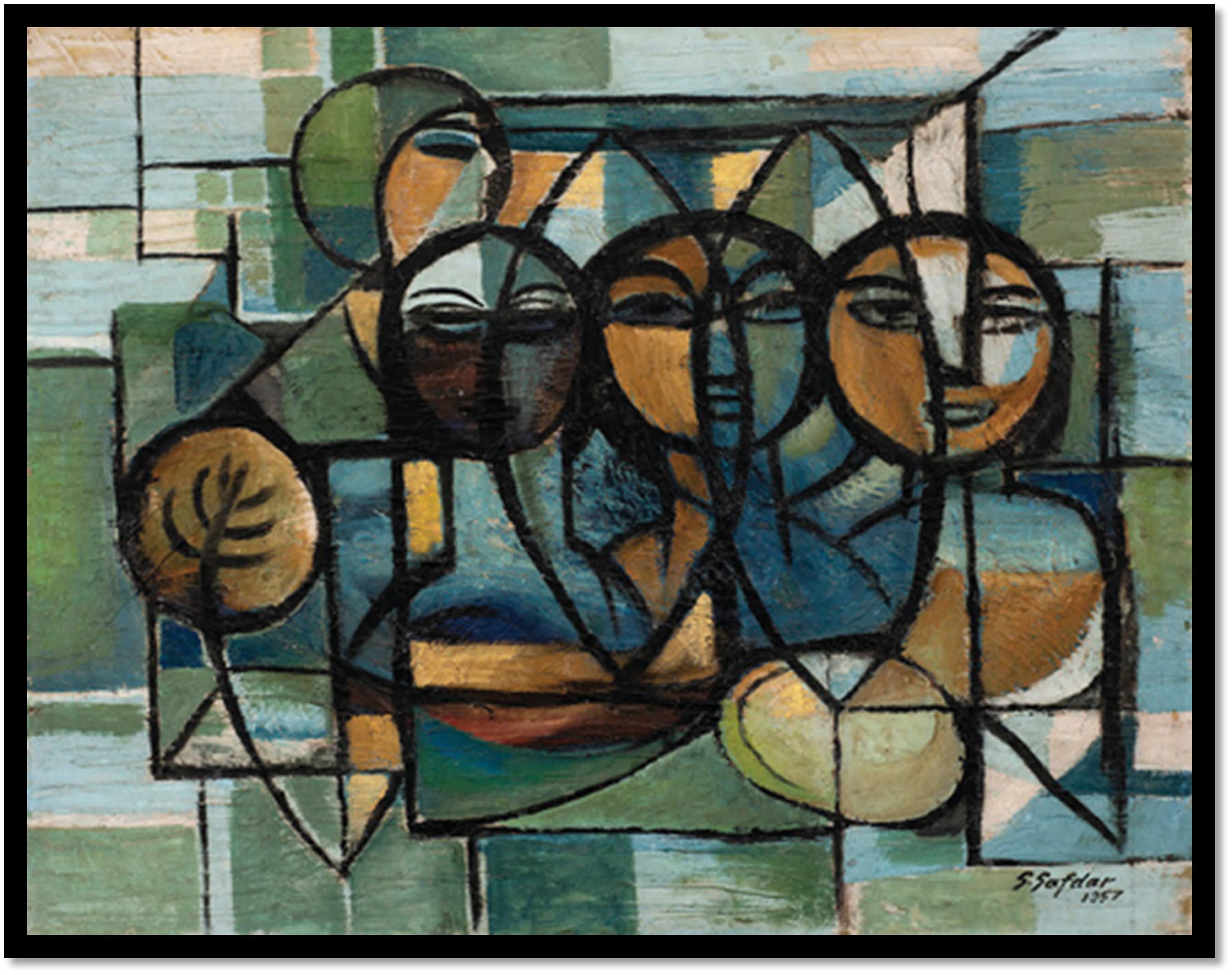 Three Abstract Women