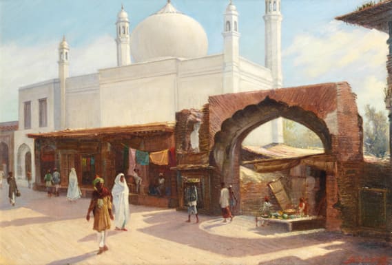 Indian Street Scene