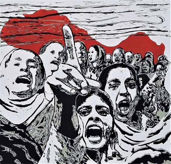 Women striving for Kashmir Freedom