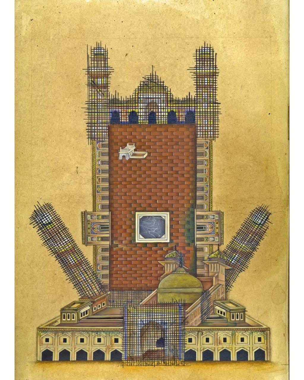 Wazir Khan Mosque ( A view from old Lahore)