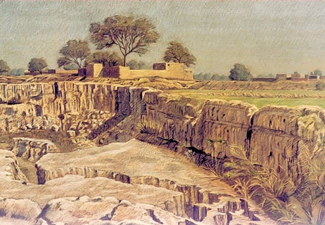 Eroded Outskirts of Lahore