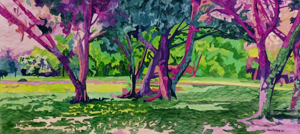 An evening in the Garden