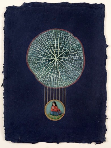 Kukai and the lotus leaf