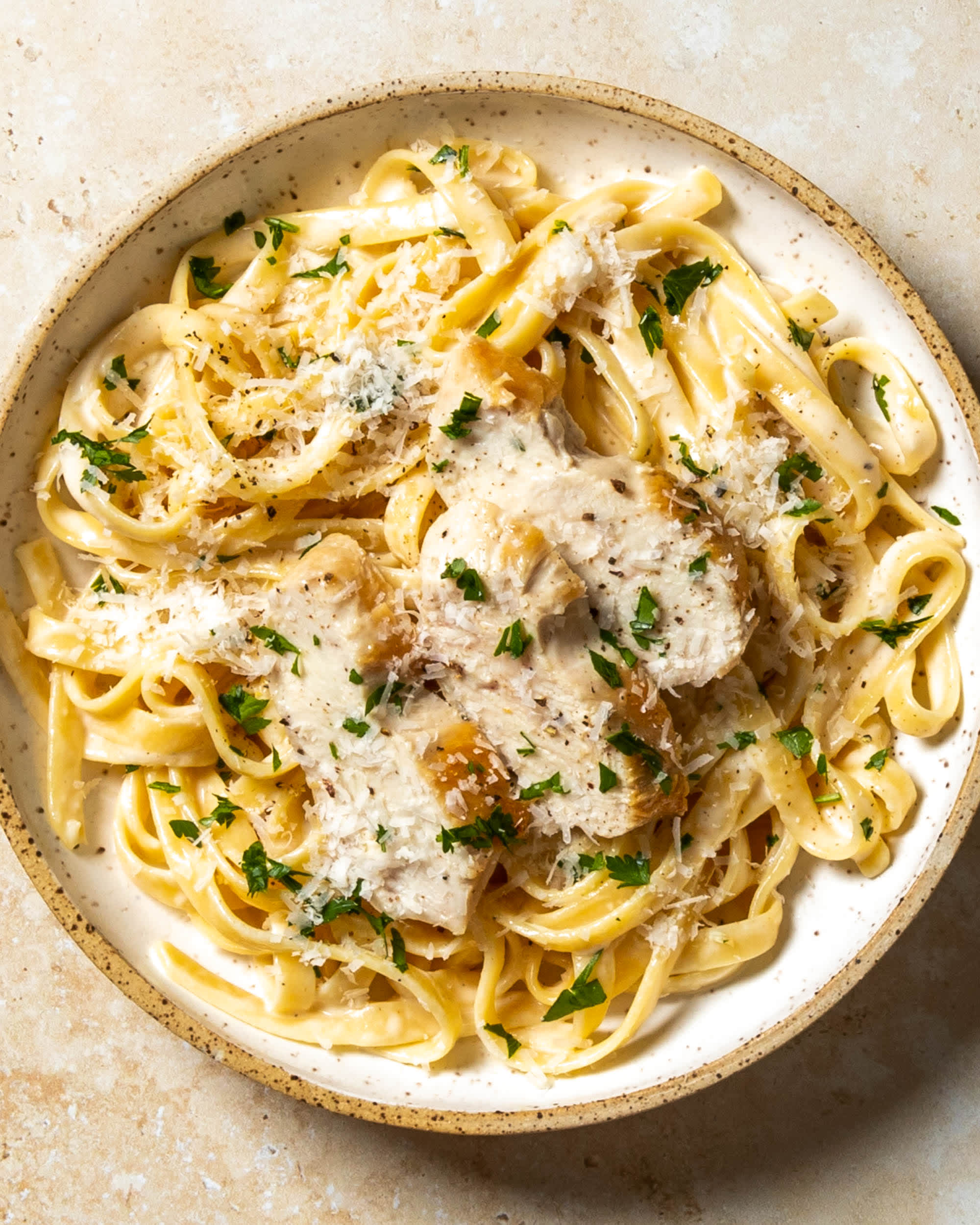 Pasta in Alfredo Sauce (Veg)