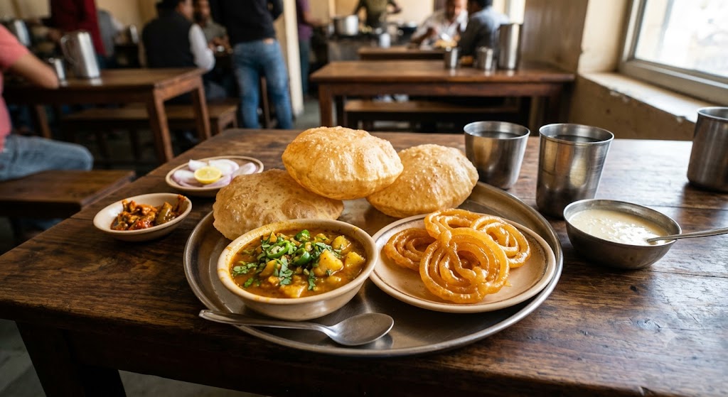 Puri Sabji Jalebi
