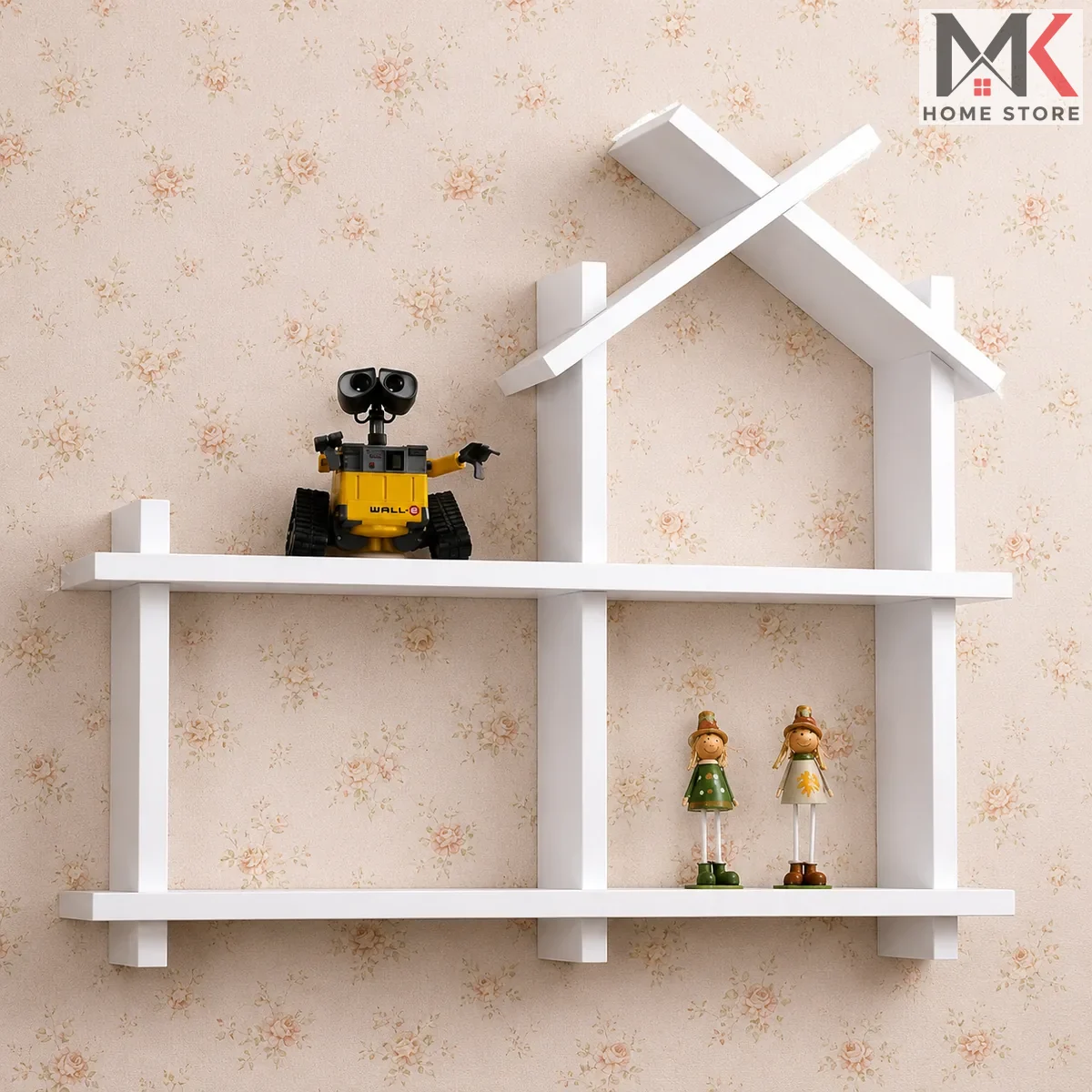 The House-Silhouette Wall Shelf