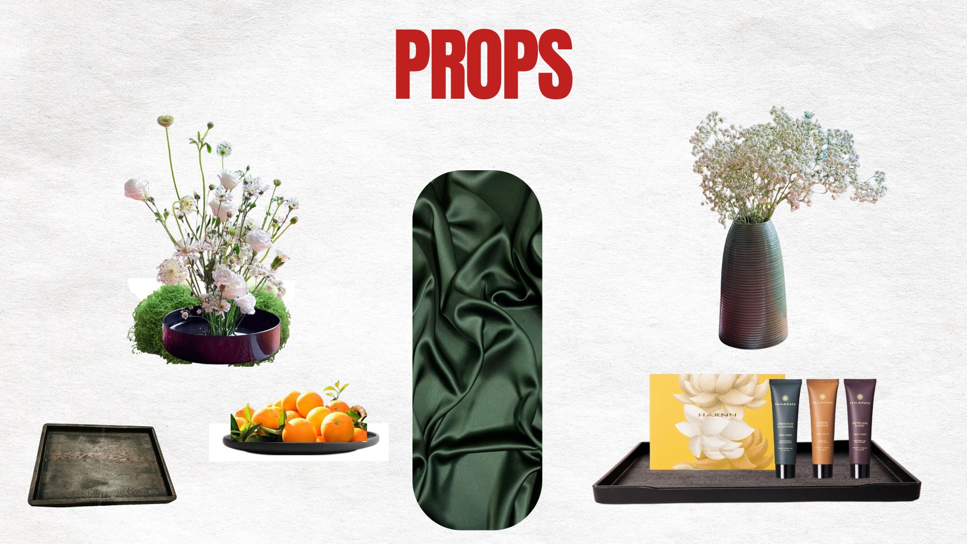 Modern props for HARNN TVC