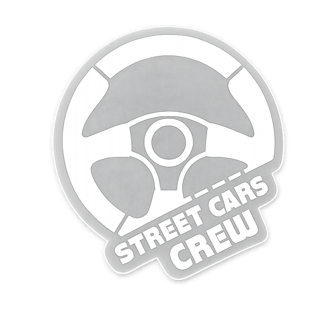 Nálepka STREET CARS CREW volant