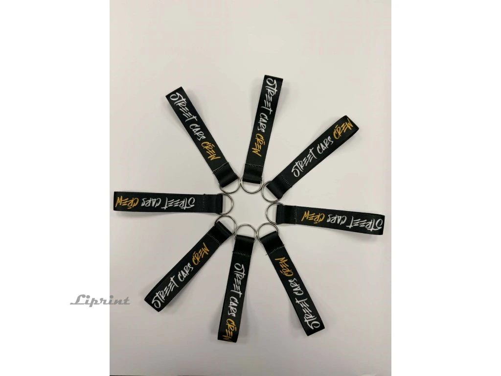 Textilná kľúčenka