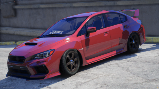 Custom Subaru Wrx TE37 w/mods