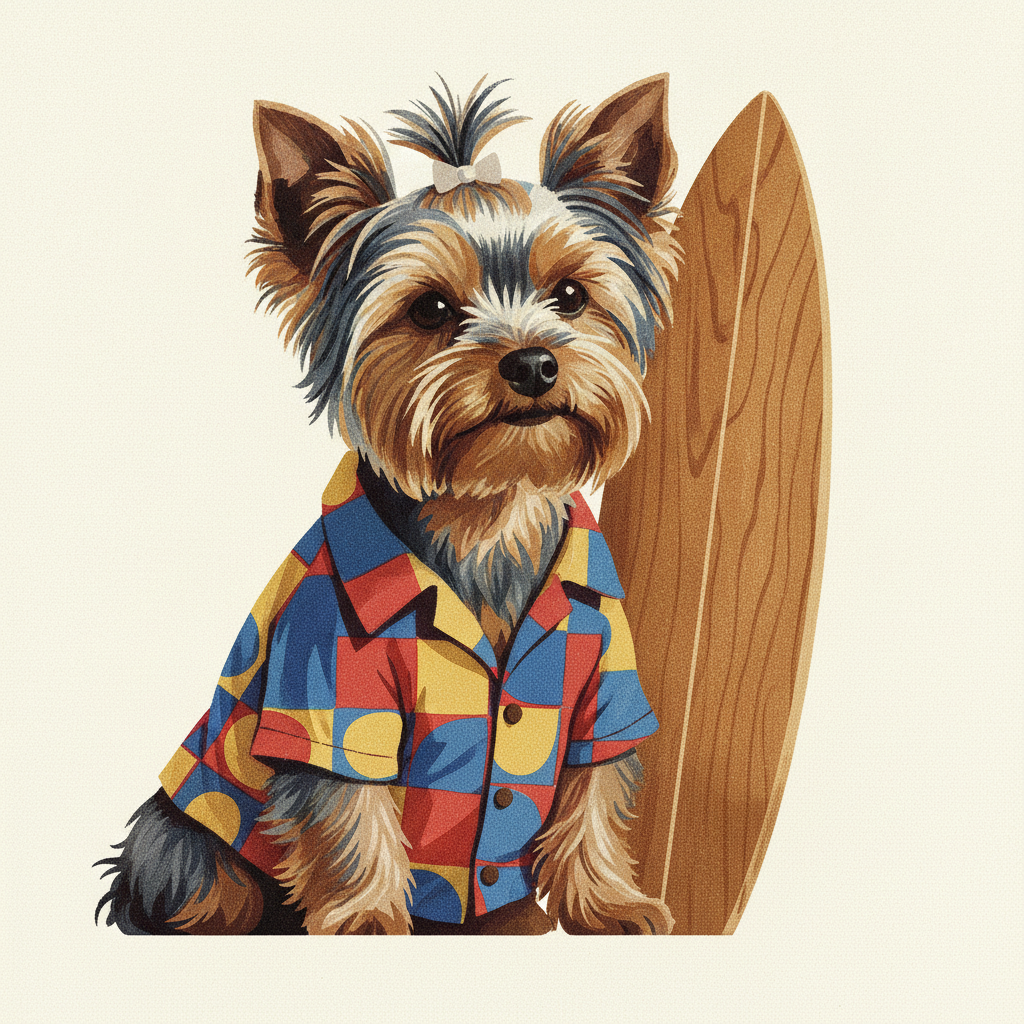 Pearl Ashby · Surfhund t-shirt