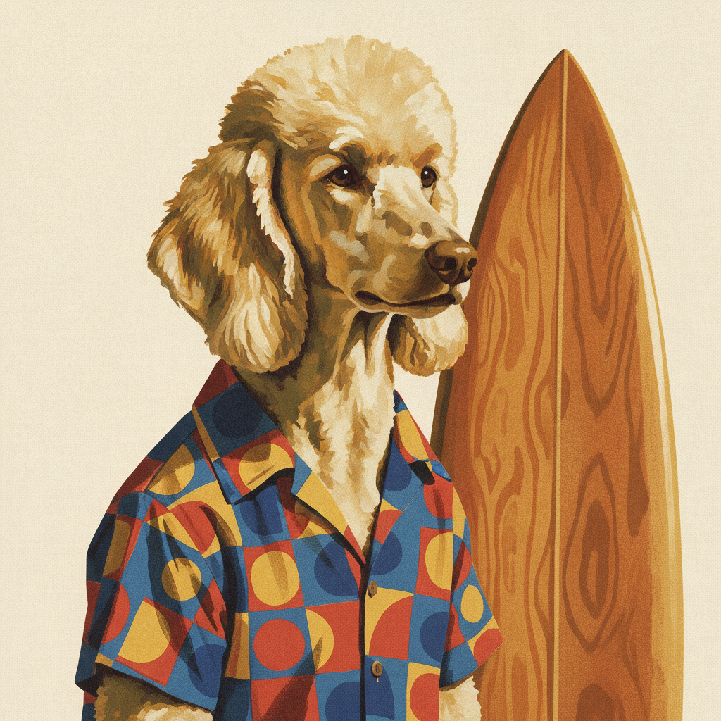Colette Ambrose · Surfhund t-shirt