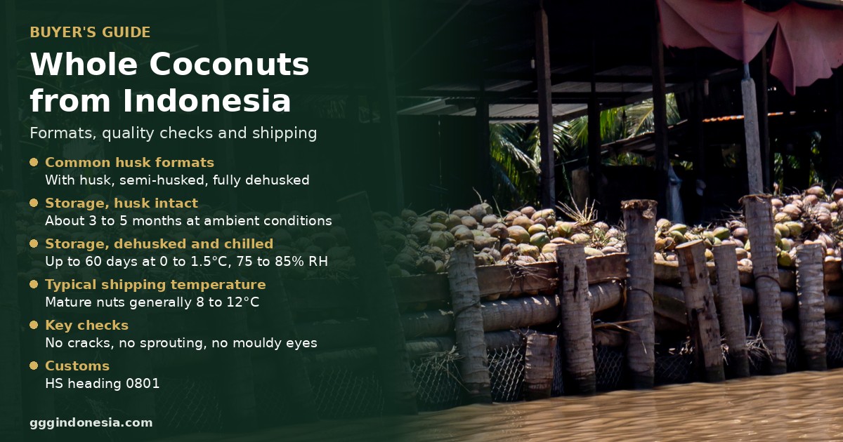 Indonesian Whole Coconuts: A Buyer's Guide for Importers