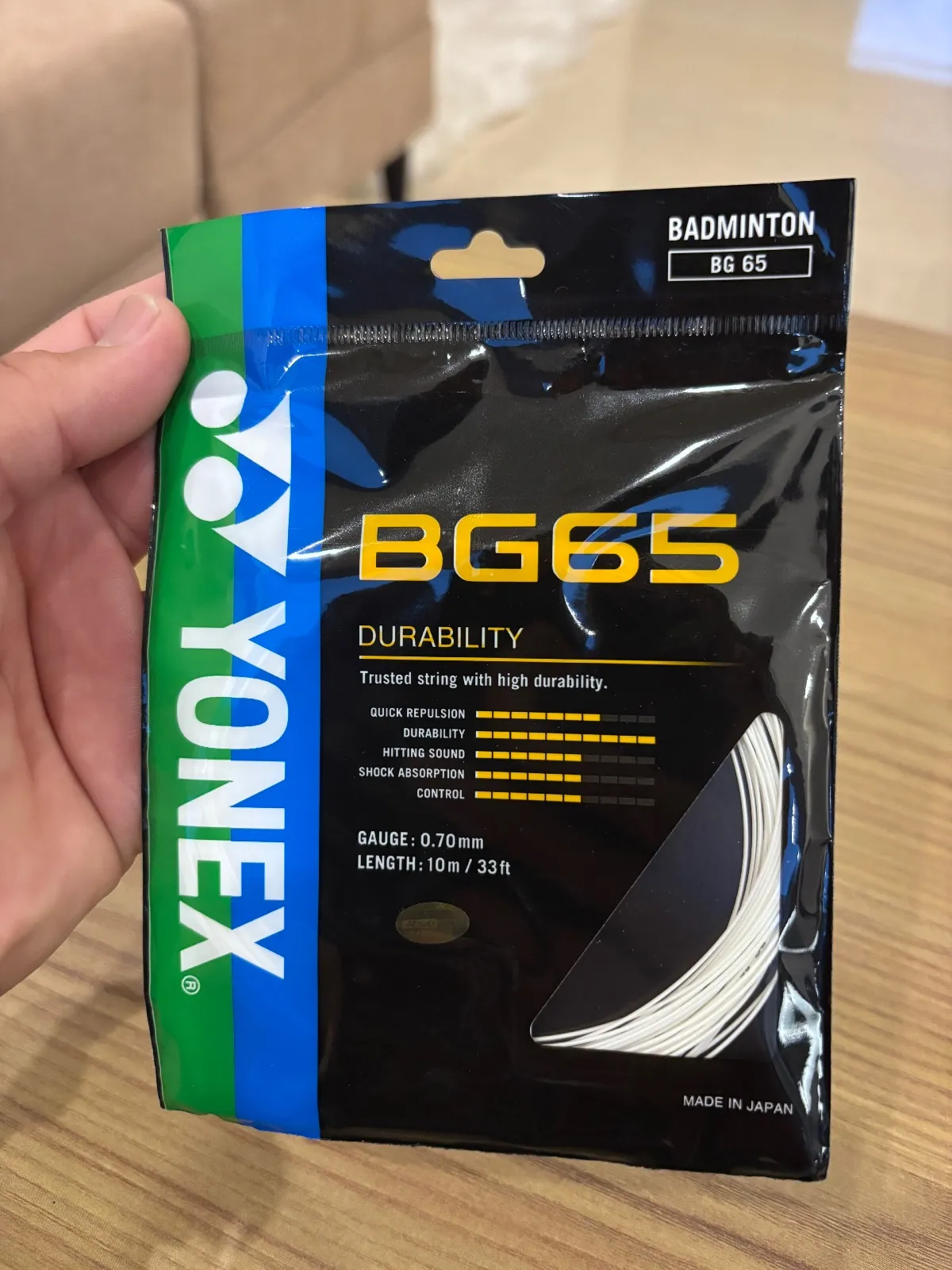 BG 65 Badminton String (First Copy)