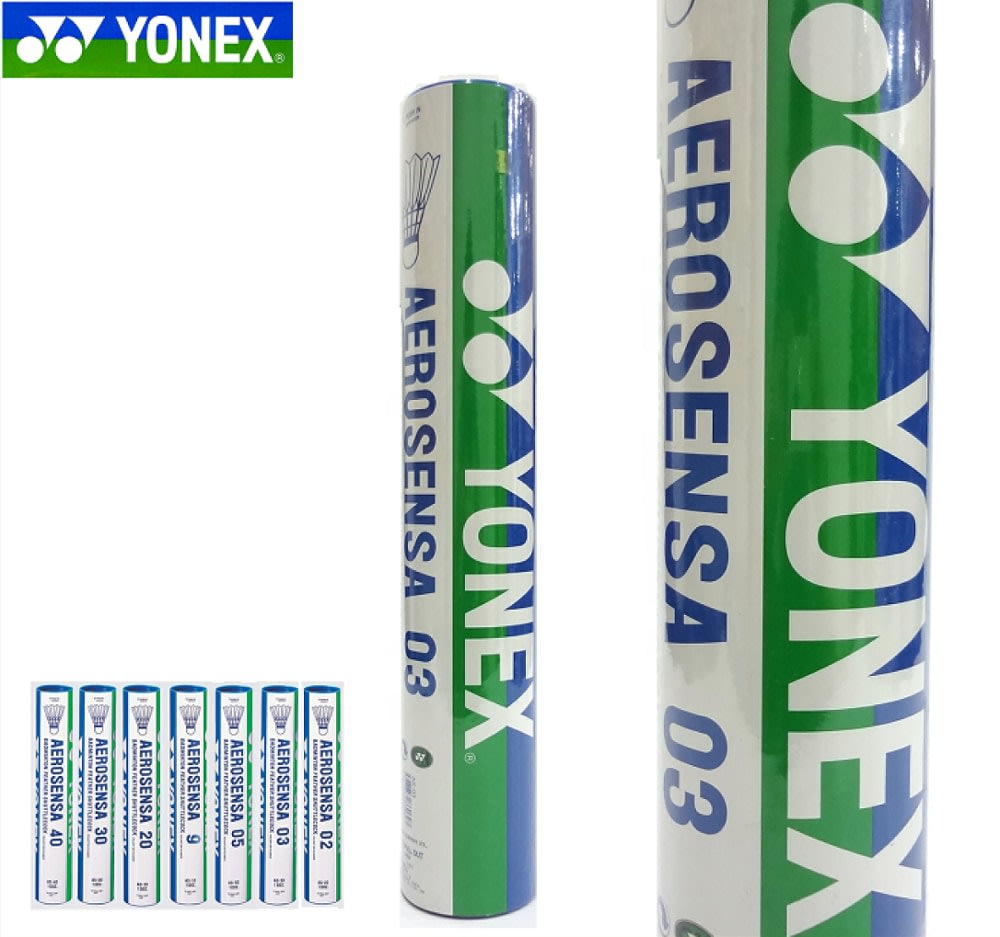 Yonex aerosena 03 shuttlecock box (12 shuttles)