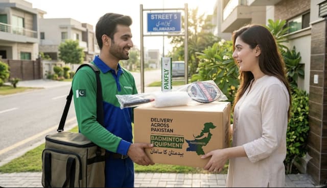 Nationwide badminton equipment delivery across Pakistan by ShuttleZone