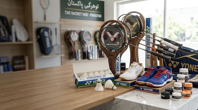 Original badminton rackets and shuttlecocks available online at ShuttleZone Pakistan