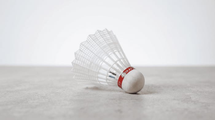 Nylon badminton shuttlecocks