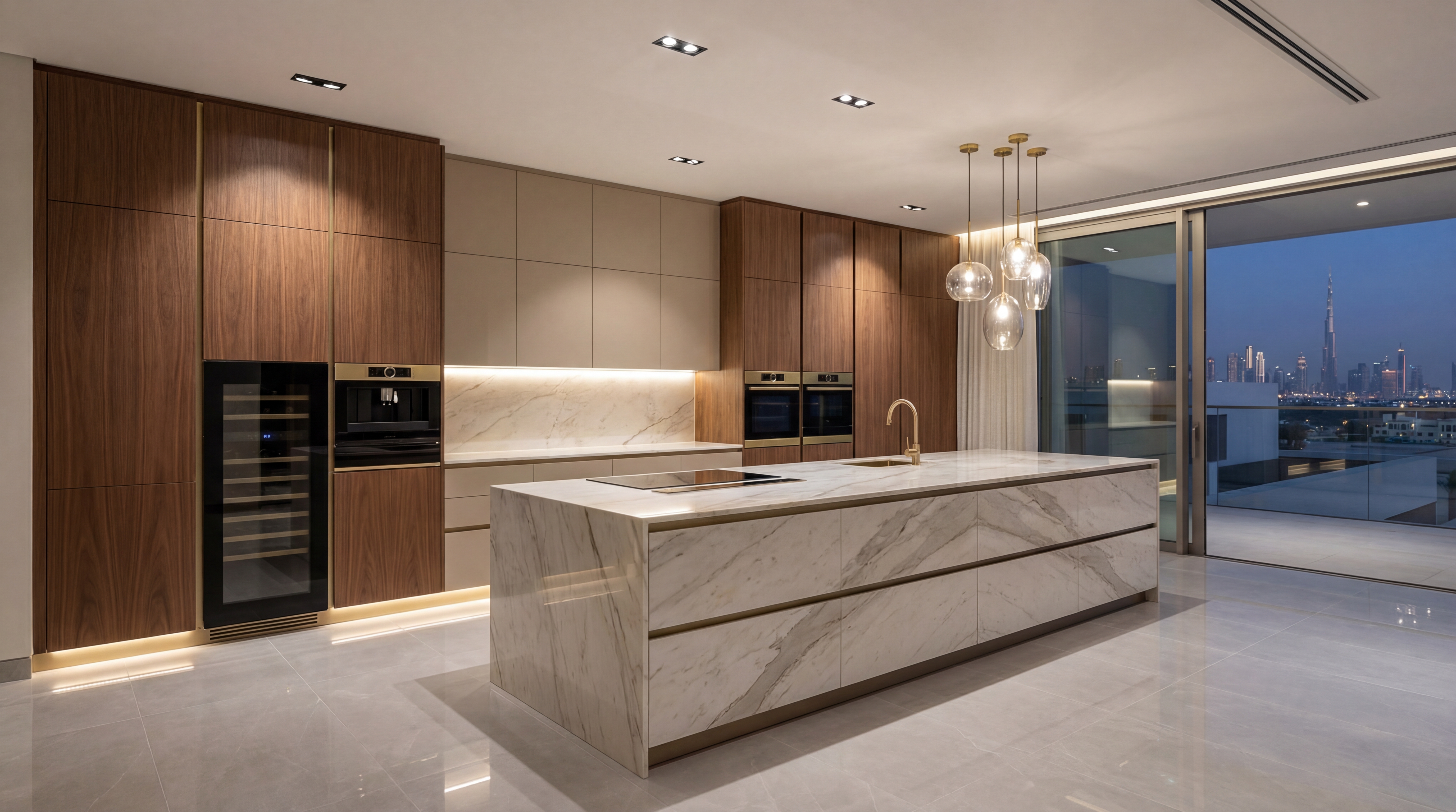 Bespoke Kitchen Cabinetry for Private Villa