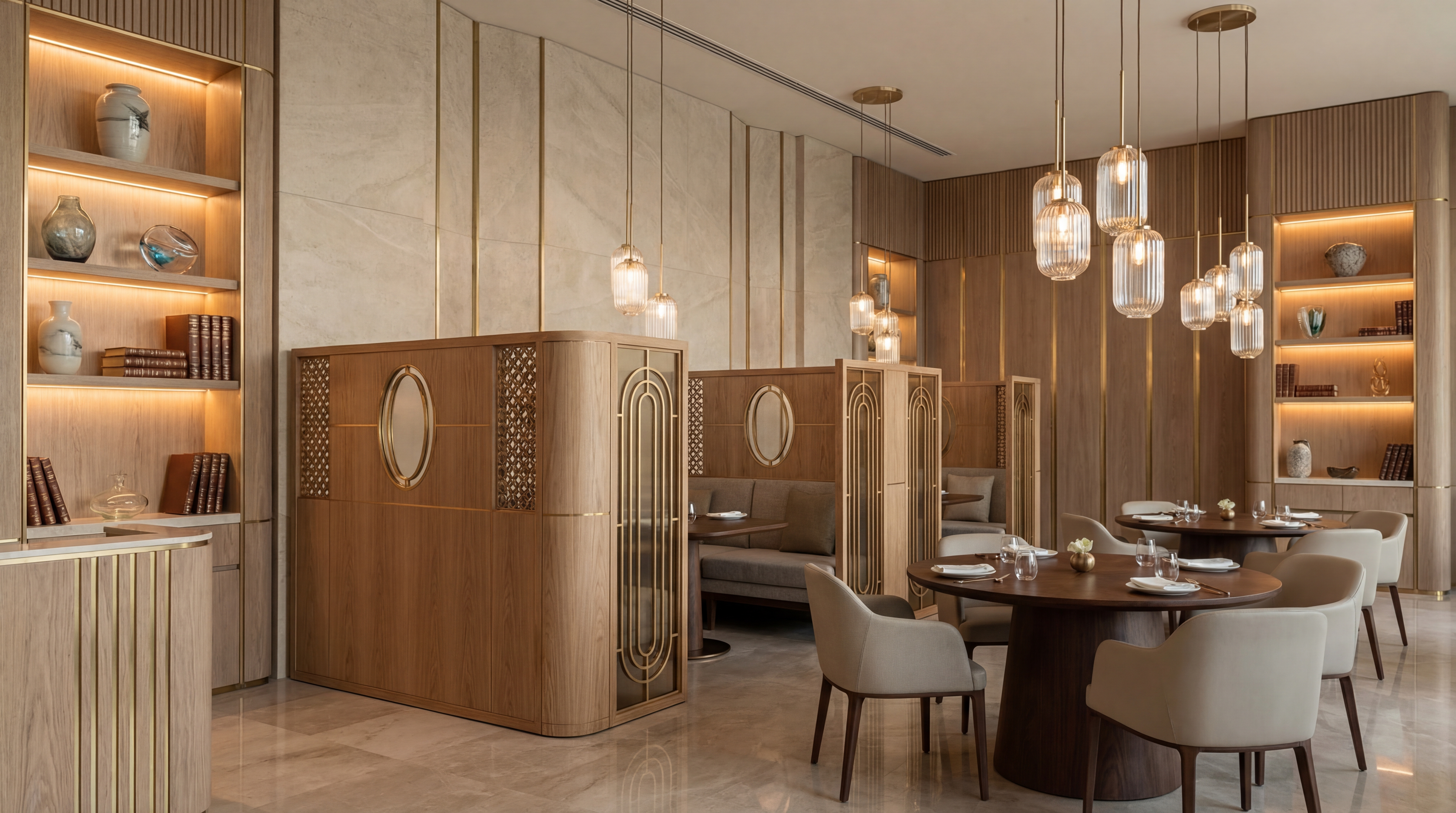 Commercial joinery — completed installation