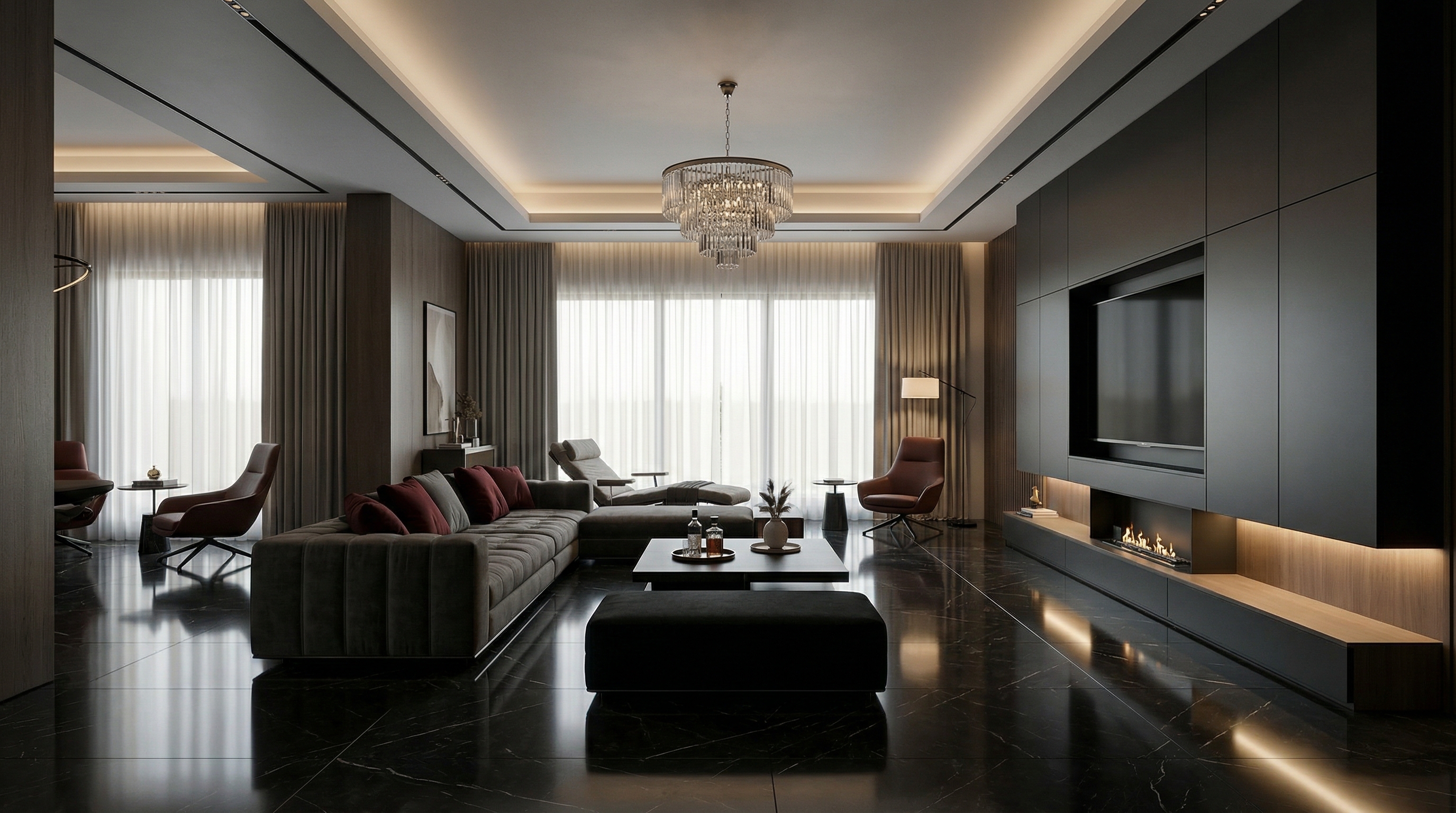 Master bedroom — interior concept