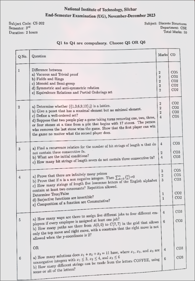 Question Paper