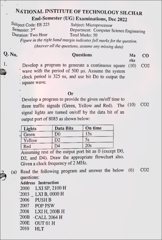 Question Paper