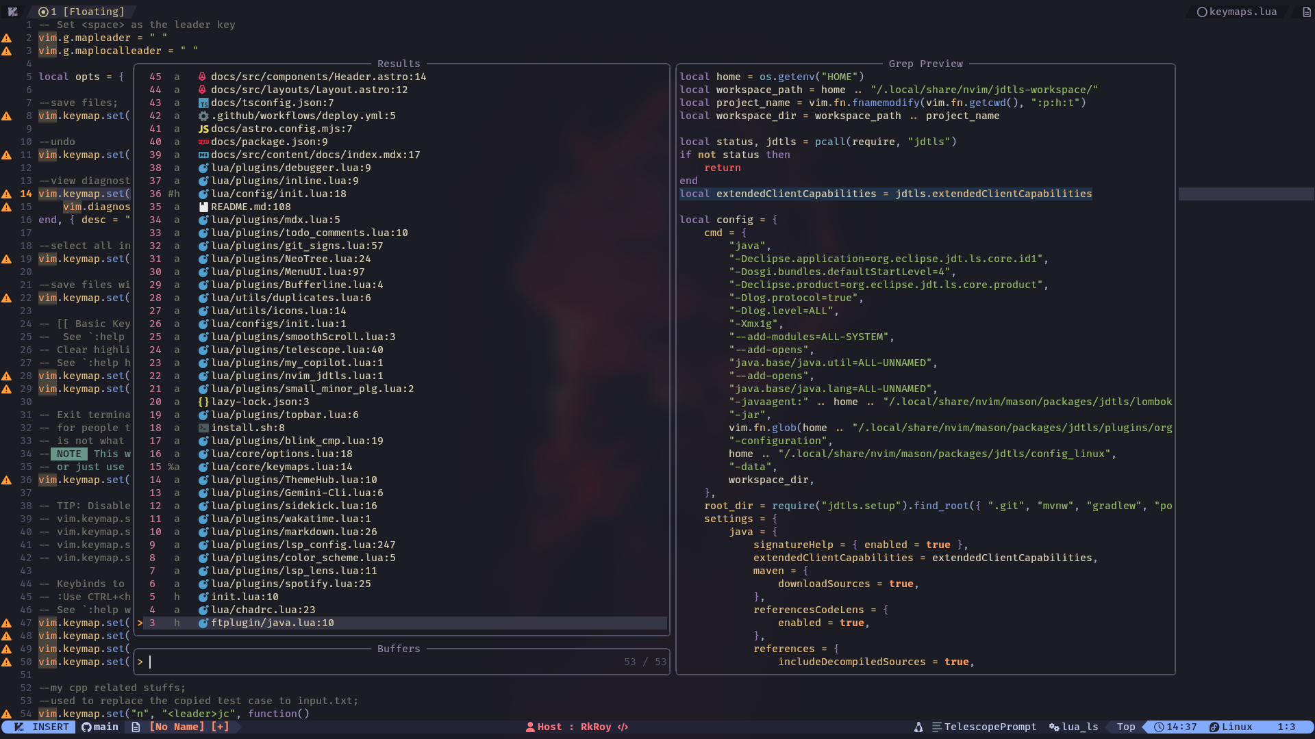 Neovim Screenshot 3