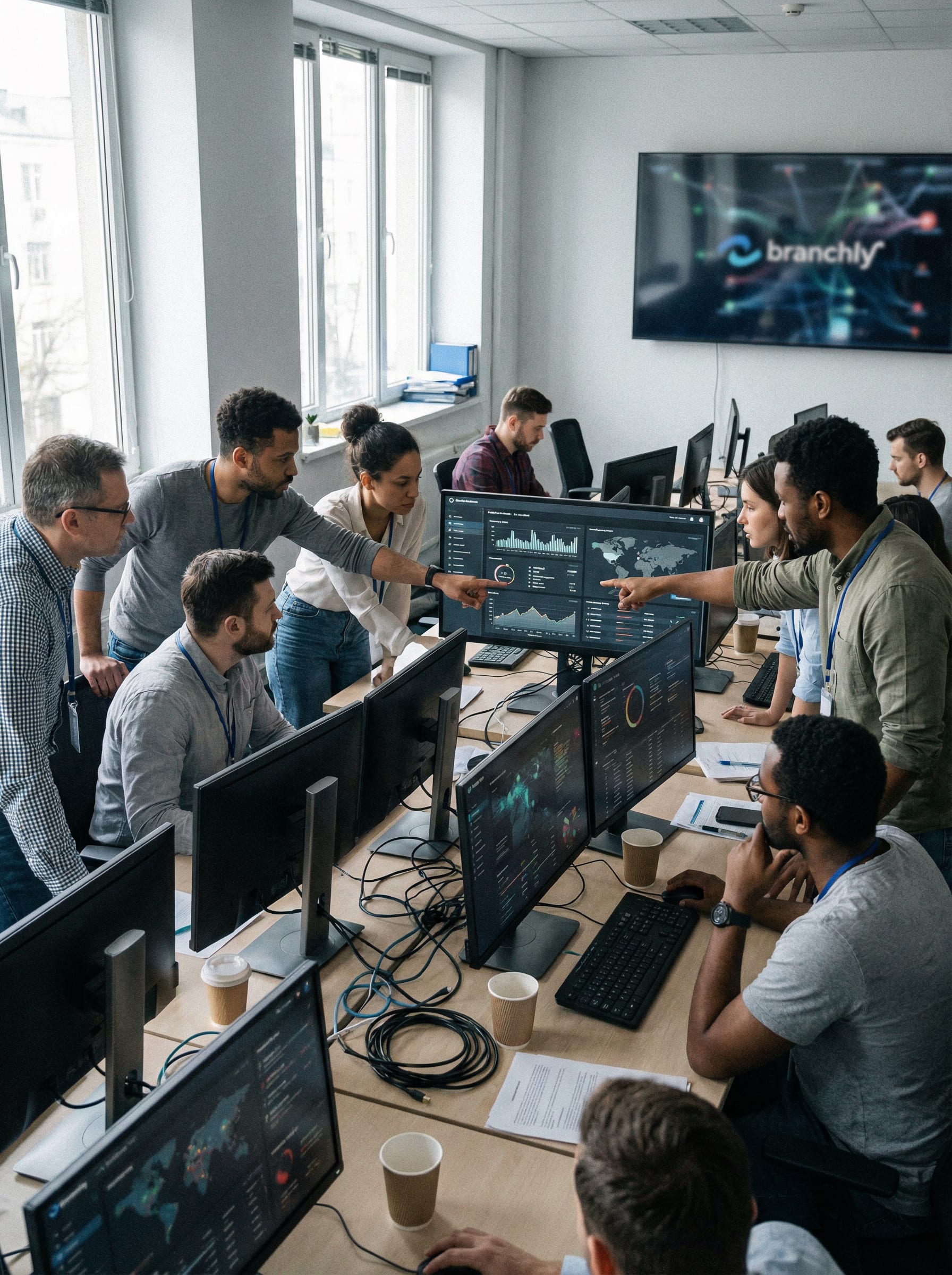 Incident response flowchart for financial institutions showing credential compromise detection, containment, notification, and recovery steps