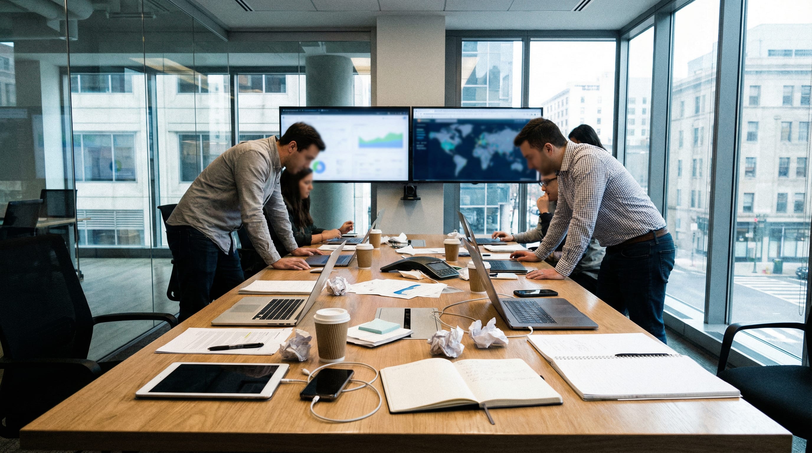 Infographic showing crisis communication workflow from incident detection through template selection, approval, and multi-channel deployment with audit trail