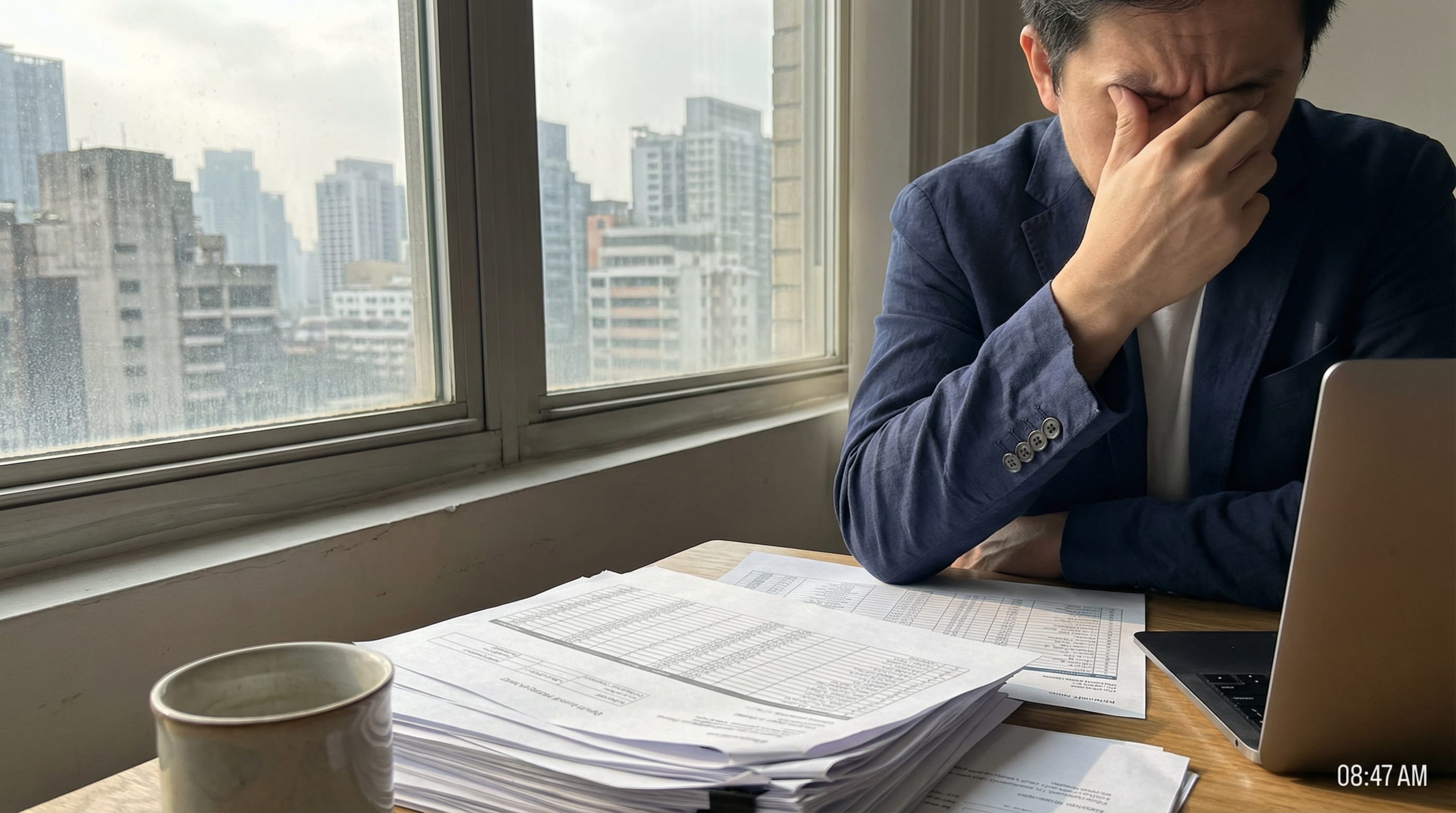 Timeline visualization showing reputation damage progression and recovery phases with key decision points