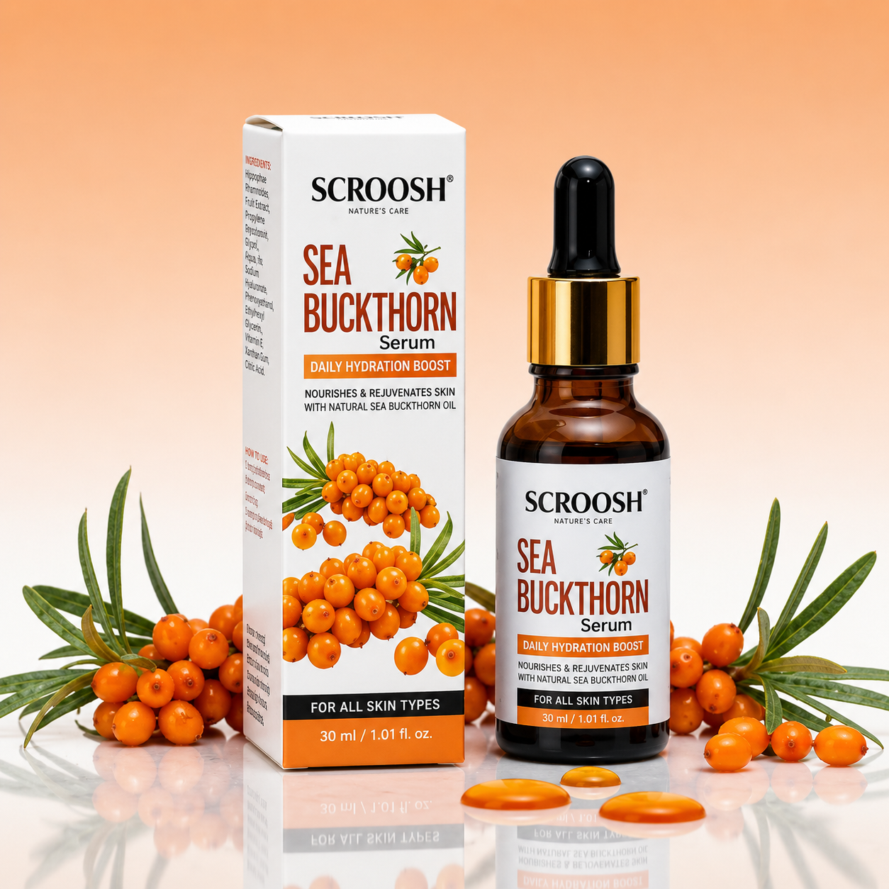 SCROOSH Sea Buckthorn Serum