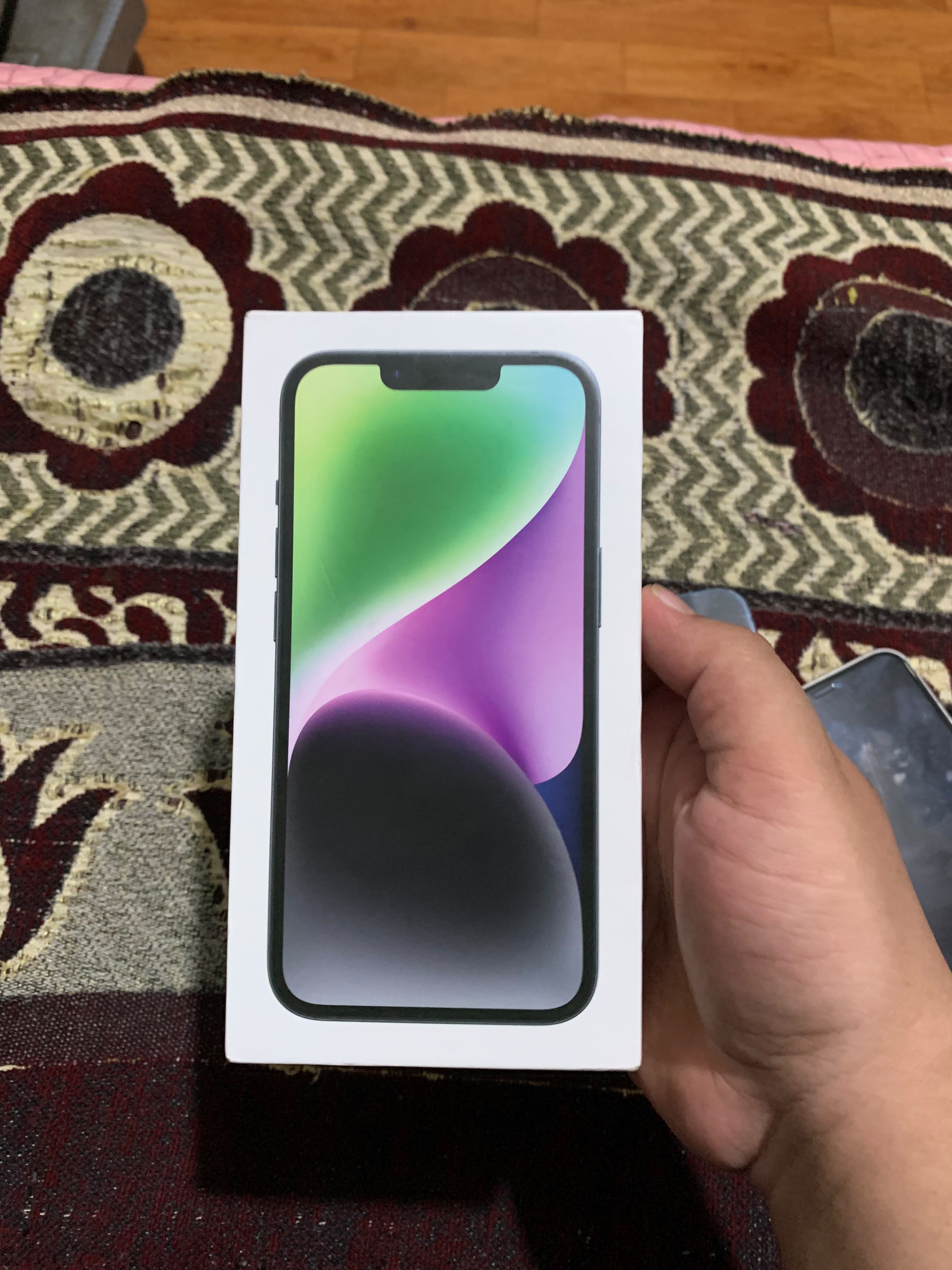 📱 iPhone 14 128GB | 87% Battery Health | Box + New Cover & Charger | Clean Condition