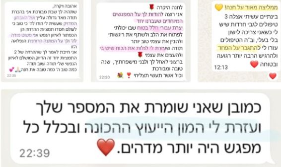 חנה קהניאל | אבחון וטיפול רגשי