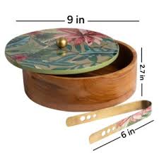 Allure Tropical Roti Box With Tong